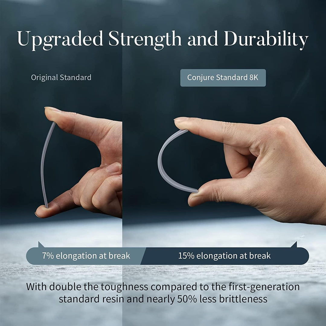 Chitu Systems 1Kg Conjure Standard 3D-Drucker-Harz, Upgraded schrumpfungsarmes 405nm UV-härtendes St