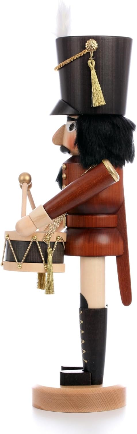 Unbekannt Christian Ulbricht Nussknacker Trommler Natur 43cm