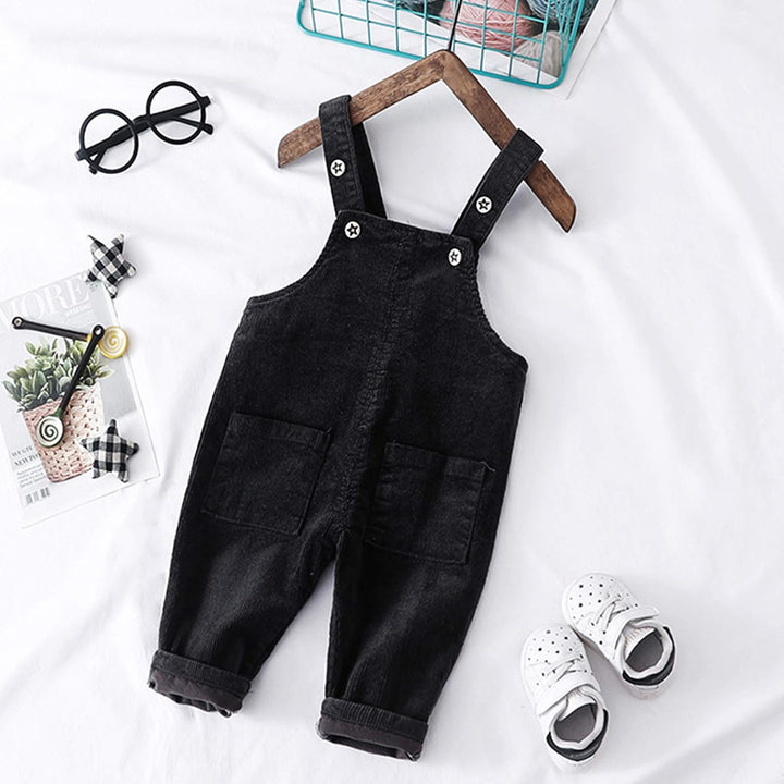 Camilife Baby Kleinkind Kinder Jungen Mädchen Kordsamt Latzhose Overall Kord Hose mit Hosenträger fü