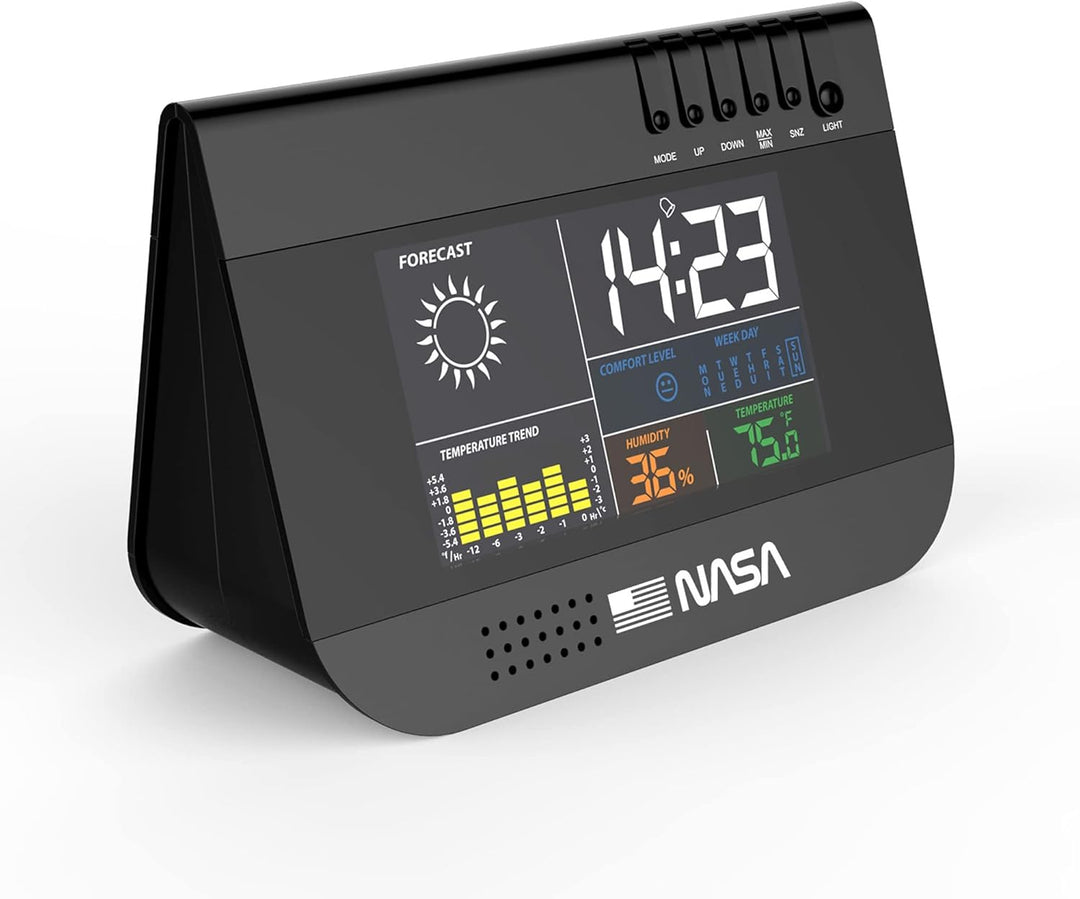 GT PHOTO NASA WS100 Wetterstation, Schwarz