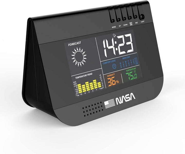GT PHOTO NASA WS100 Wetterstation, Schwarz
