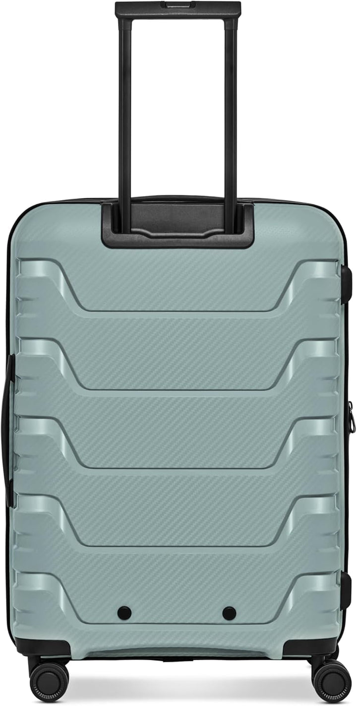 Smartbox Koffer Set 3-teilig Erweiterbar, Hartschalen Reisekoffer Set S M L, Leichtes Polypropylen,