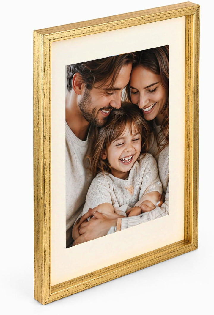 KM Foto 3D Objektrahmen Holz Bilderrahmen Shirt Trikot Rahmen Collage Wanddeko Poster S220: Farbe: G