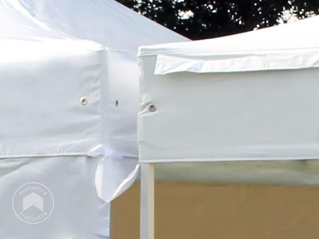 TOOLPORT 4 m Lange Verbindungsrinne Regenrinne Verbindung für Faltpavillons Pavillon Marktstand Falt