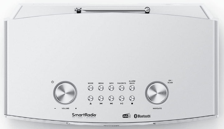 KENWOOD CR-ST700SCD-S - Smart Radio HiFi System mit WLAN, DAB+, Internetradio, CD/USB, Bluetooth Aud
