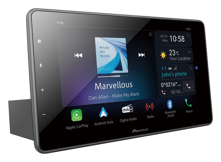 Pioneer SPH-EVO950DAB-UNI2– 2DIN universal Media Receiver, kapazitives 9" Touchpanel, mit Wi-Fi, App