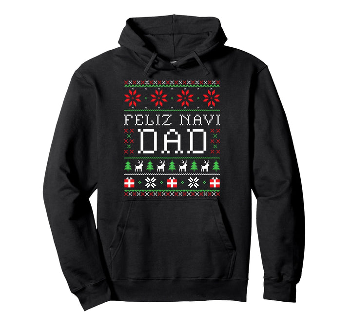 Feliz Navi DAD - Hässlicher Weihnachtspullover Essential Pullover Hoodie