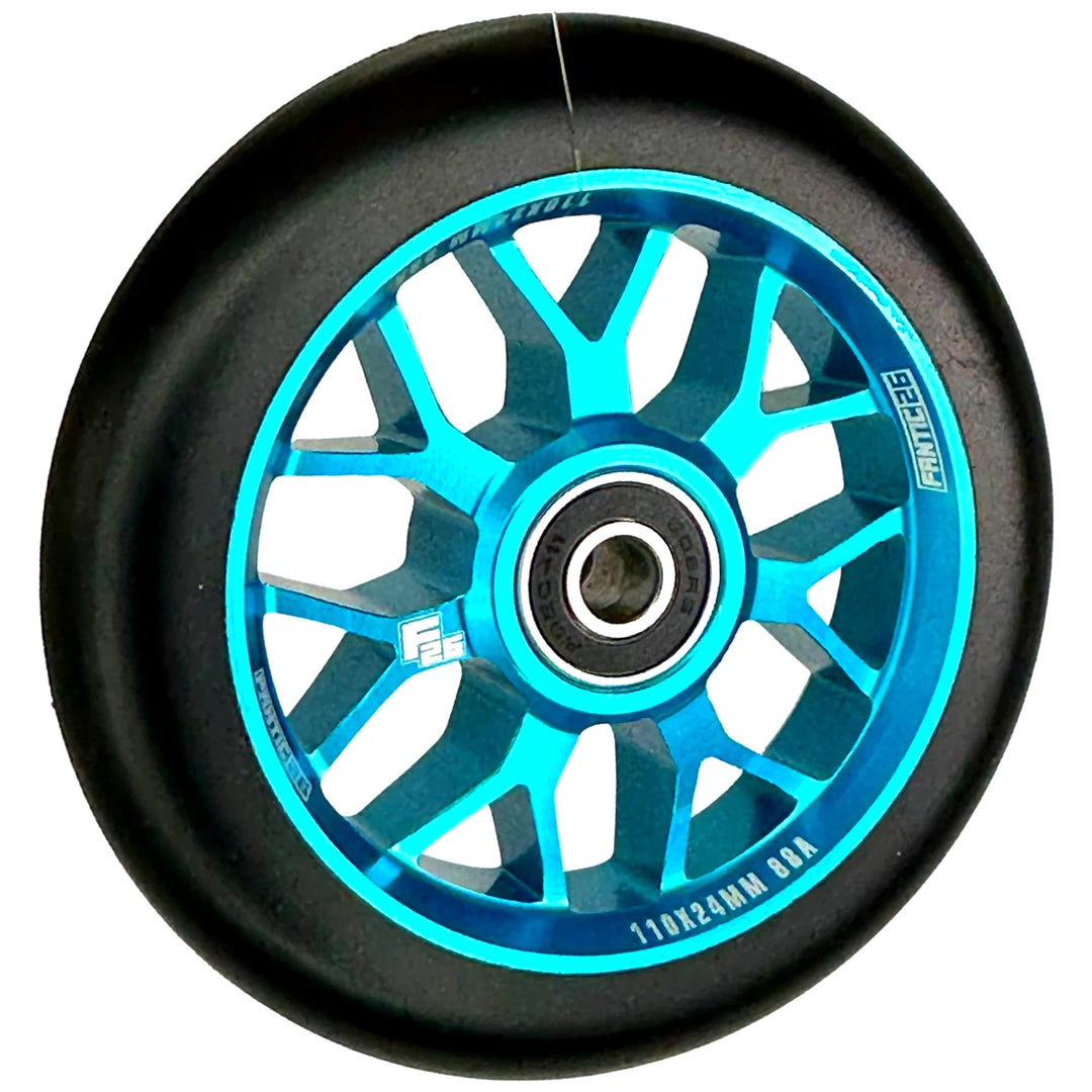 Fantic26 Spy7 Stunt Scooter Rolle I Trick I Tret I Kinder I Roller I Wheel I 110mm I ABEC 11 I Schne