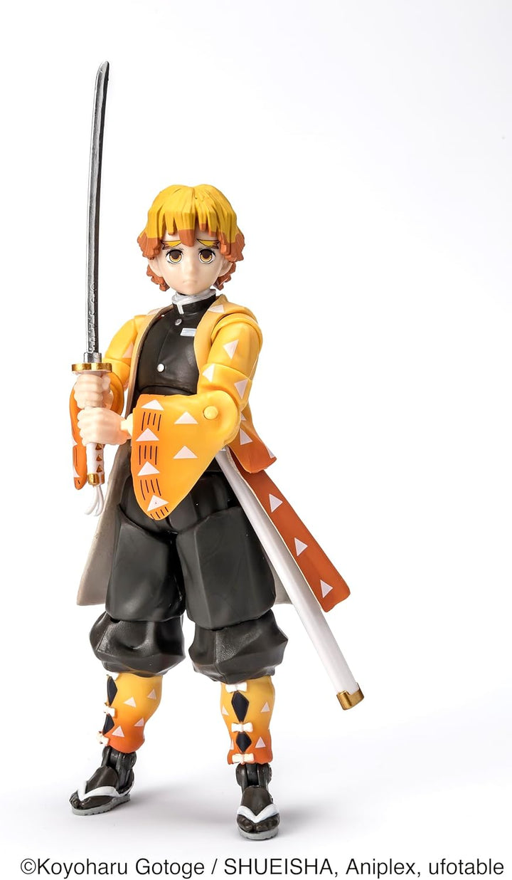 BANDAI Ultimate Legends Zenitsu Agatsuma Actionfigur, 12,5 cm Zenitsu-Anime-Figur mit 27 Gelenkpunkt