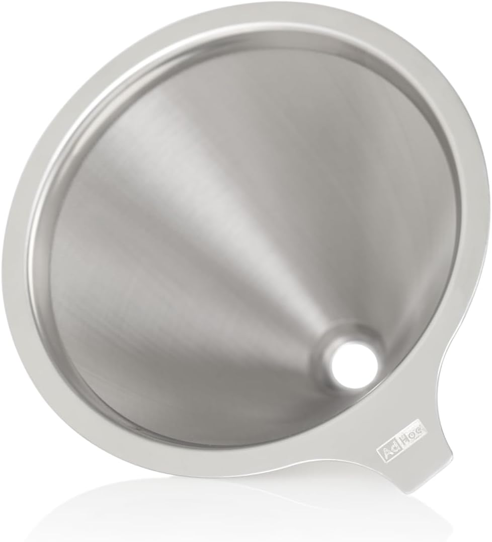 AdHoc MC82 Pour Over Kaffeebereiter Impact | 600 ml | Mundgeblasenes Borosilikatglas | Aromaschonend
