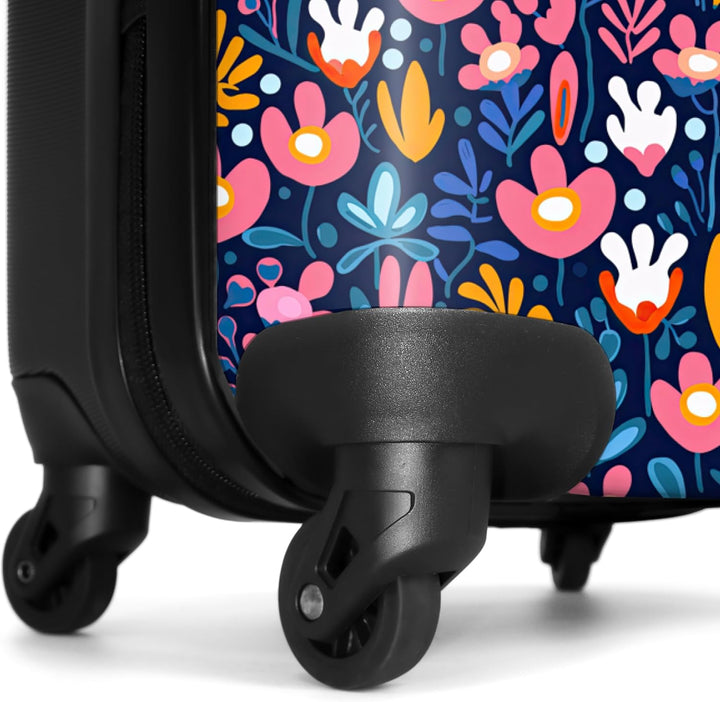 NoBoringSuitcases.com® Handgepäck, Hartschalenkoffer mit TSA Schloss, Trolley, Reisekoffer, Carry on