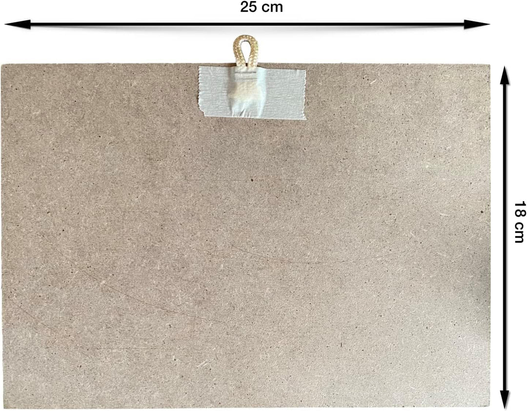 KUSTOM ART 3 Bilder im Vintage-Stil, Bansky-Stil, aus Kollektion, Druck auf Holz, 25 x 18 cm