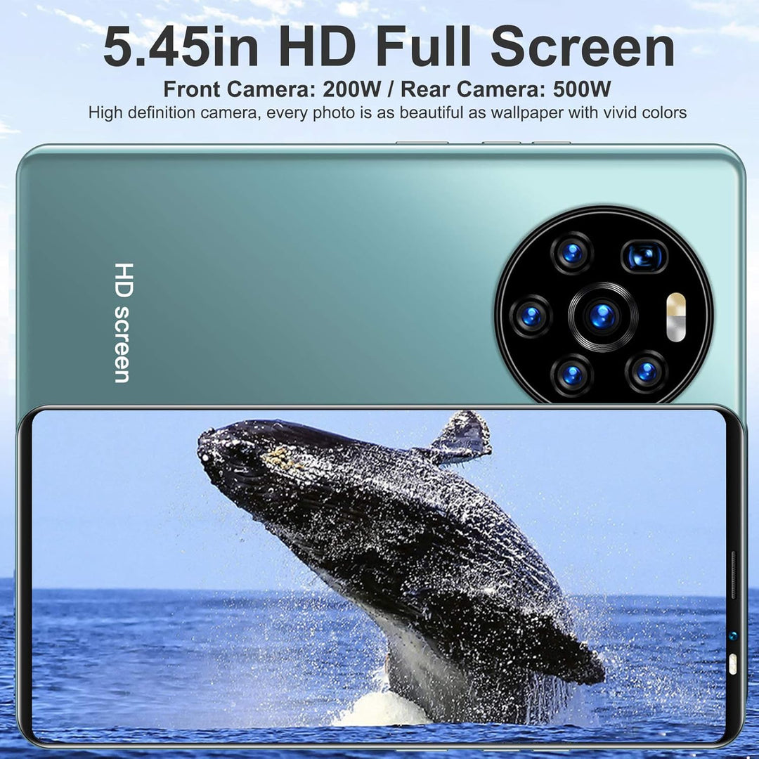 ciciglow Smartphone Ohne Vertrag Günstig, Mate40 pro 3G 5.45 Zoll HD+ Display Mobile Phone 512MB+4GB