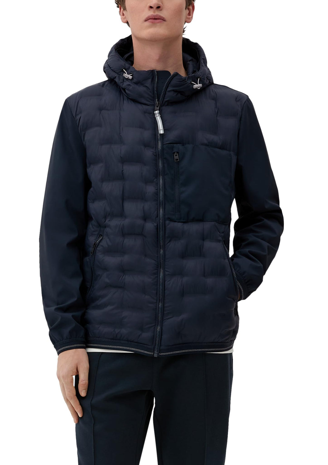 s.Oliver Jacke im Fabricmix S 5958_navy, S 5958_navy