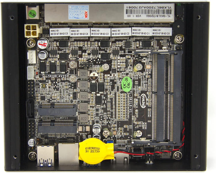 Protectli Vault FW6Br2-6 Port, Firewall Micro Appliance/Mini PC - Intel Dual Core i3, AES-NI, Barebo