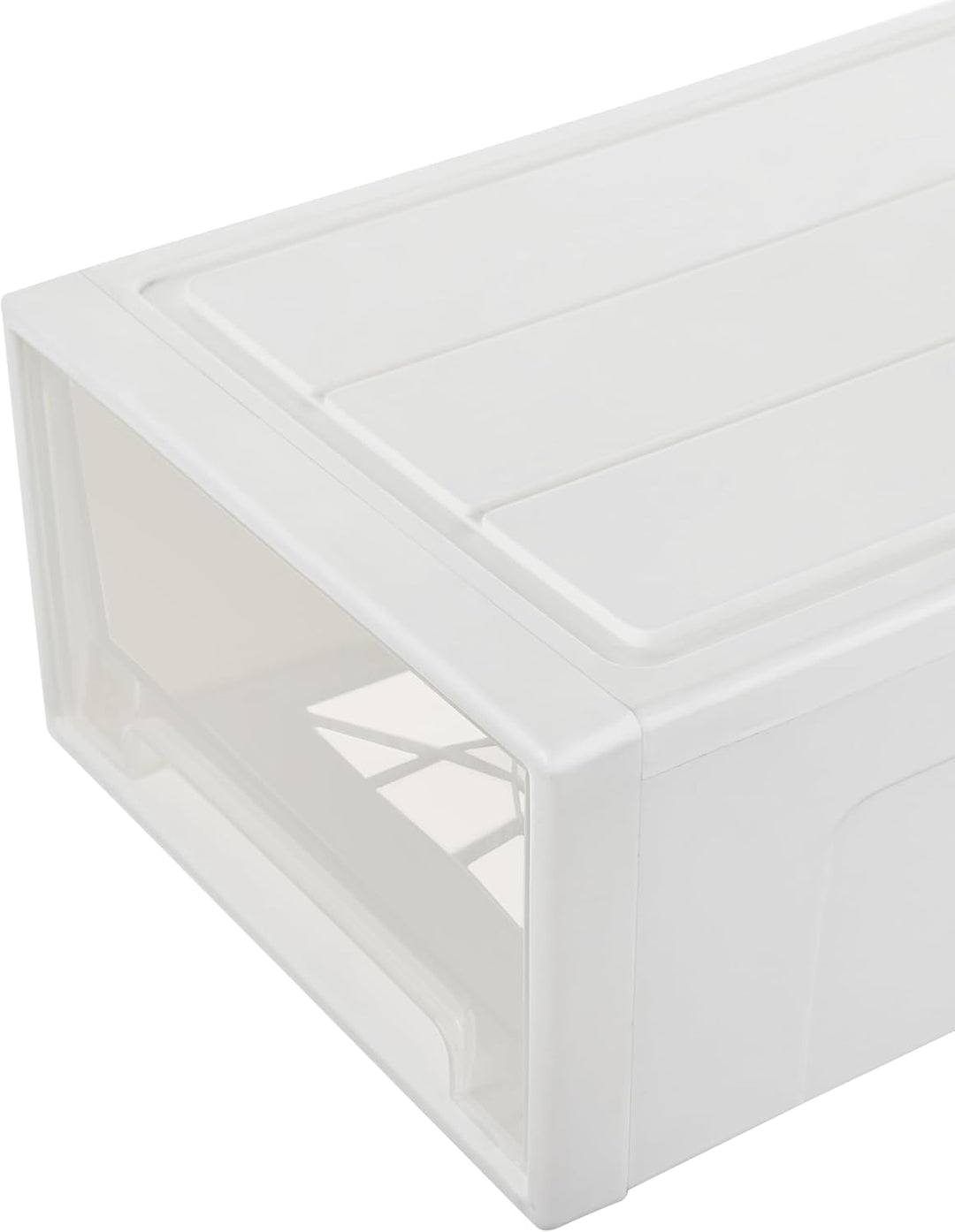 Cetomo 14L*3 Schubladenschrank, Schubladencontainer, 3 Schubladen mit 14 L, durchsichtige Schubladen