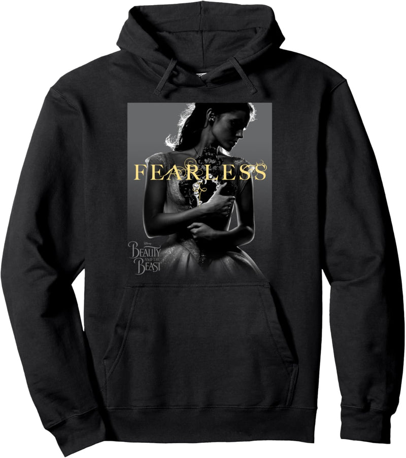 Disney Beauty And The Beast Belle Fearless Poster Pullover Hoodie