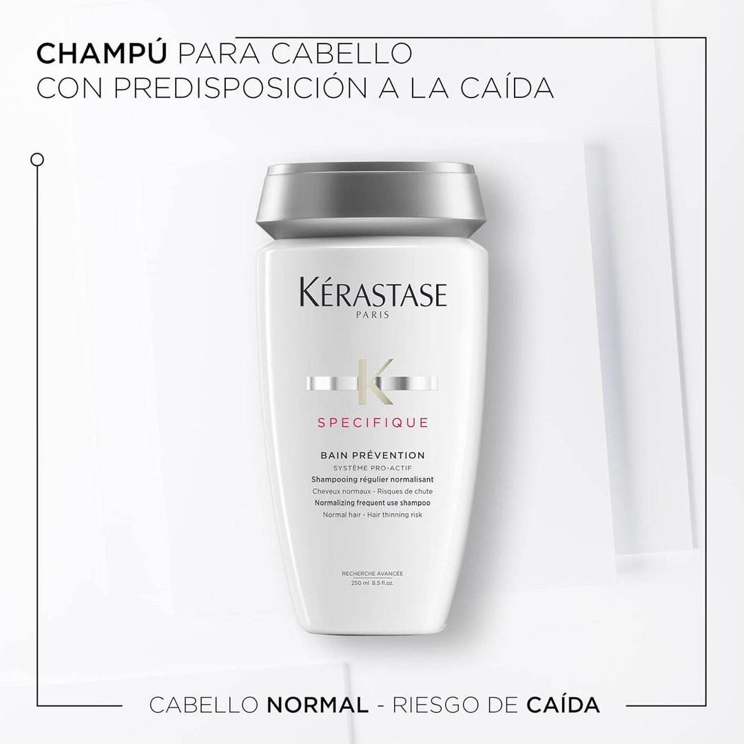 Kérastase | Shampoo für feines und dünnes Männerhaar, Verdichtendes Haarbad mit Biotin, Bain Densité