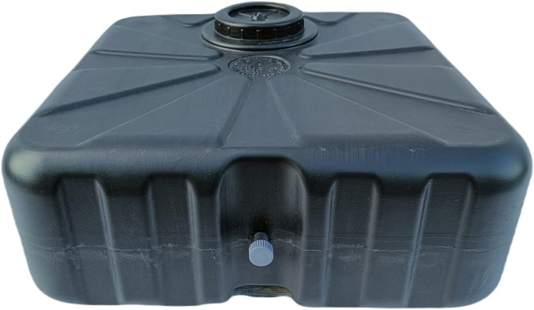 Varile 75L Gartendusche aus PE inkl. Duschkopf aus Plastik, Solardusche
