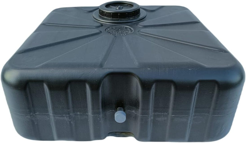 Varile 75L Gartendusche aus PE inkl. Duschkopf aus Plastik, Solardusche