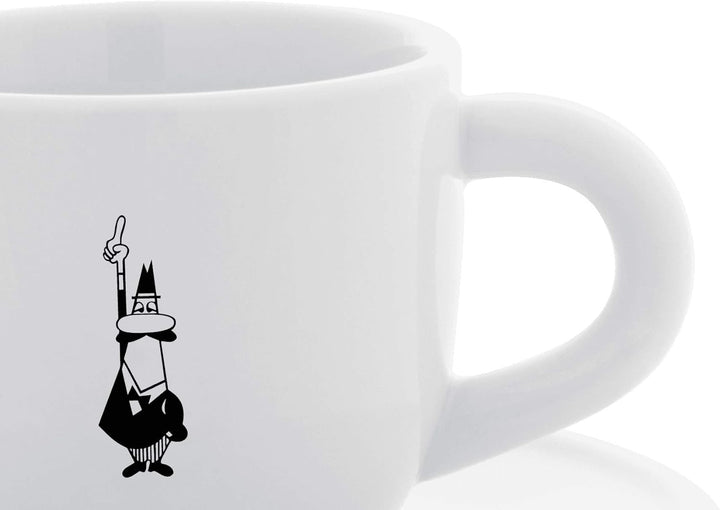 Bialetti, Tassen Mokka-Tasse, Klar, 1 Stück (1er Pack) 1 Stück (1er Pack) Espressotasse, 1 Stück (1e