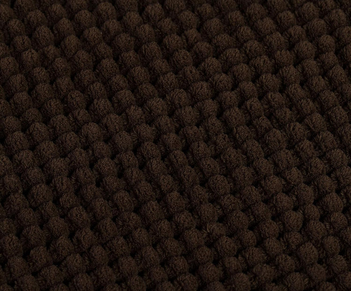 Gözze - Anti-Rutsch-Badematte, Superweich, 100% Mikrofaser, 60 x 100 cm - Mocca Mocca 60 x 100 cm, M