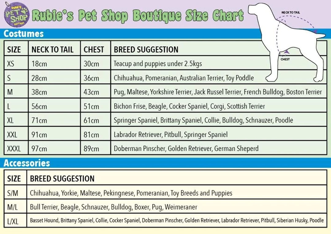 Elf Pet Costume, Small, S