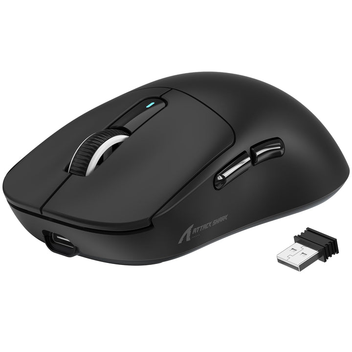 VGN GAMEPOWER x ATTACK SHARK X3 SUPERLIGHT Kabellose Gaming-Maus, 49g Ultraleicht Mouse, 26000DPI, P