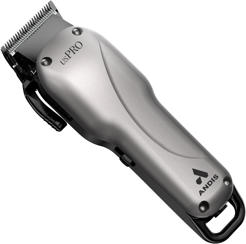 Andis 73135 LCL Akku-Haarschneider/Trimmer mit verstellbarer Klinge usPro Li – Silber
