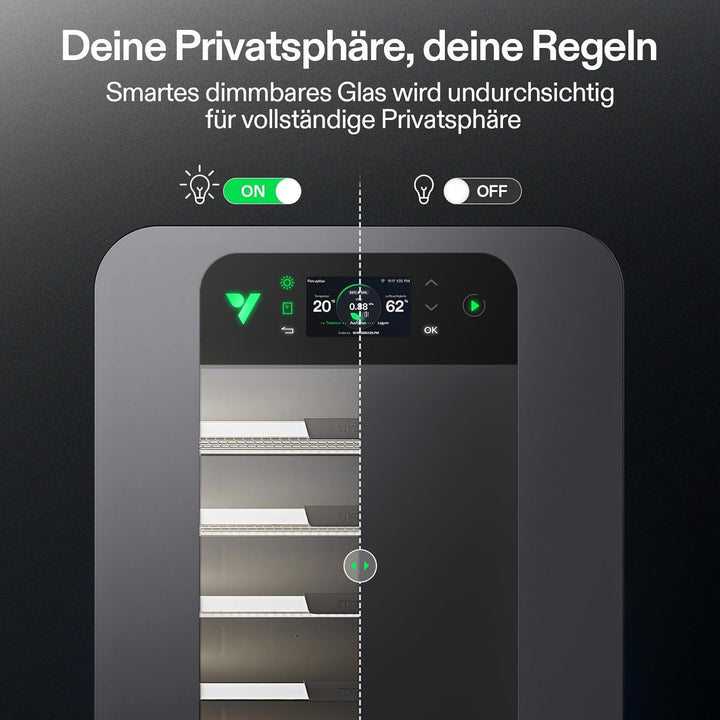 VIVOSUN Smart Post-Harvest Box, Automatischer Trockenschrank mit Temperatur- & Feuchtigkeitskontroll