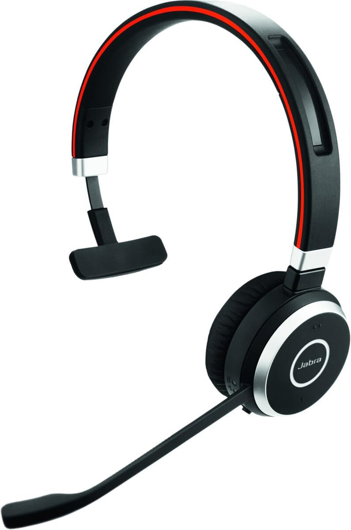 Jabra Evolve 65 SE Schnurloses Mono-Headset - Bluetooth-Headset mit Mikrofon mit Geräuschunterdrücku