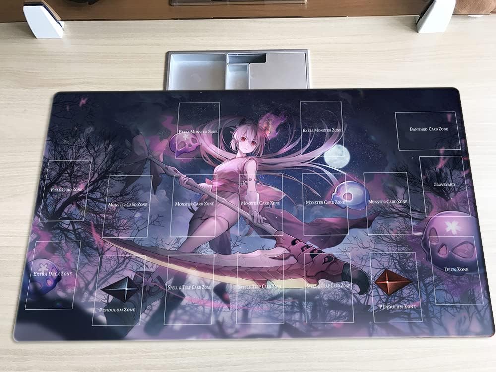 Mlikemat Spielmatte ZD014-775-A Red Blossoms from Underroot, CCG TCG Sammelkartenspielmatte und kost