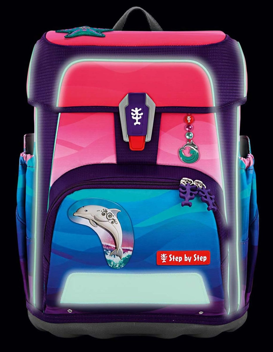 Step by Step CLOUD OCEAN Schulranzen-Set Dolphin Lana 5-tlg.