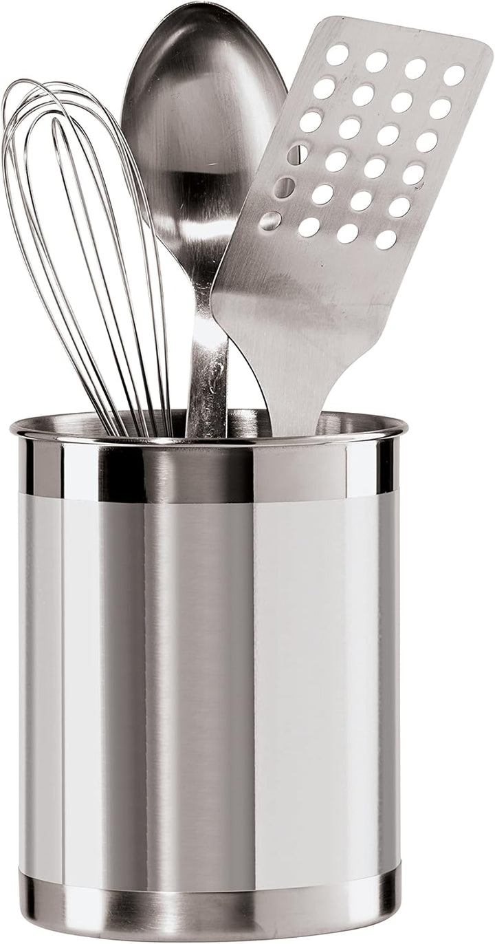 Oggi Steel Utensil Holder Utensilienbehälter, Edelstahl: 12,7 cm, Regular regulär, regulär
