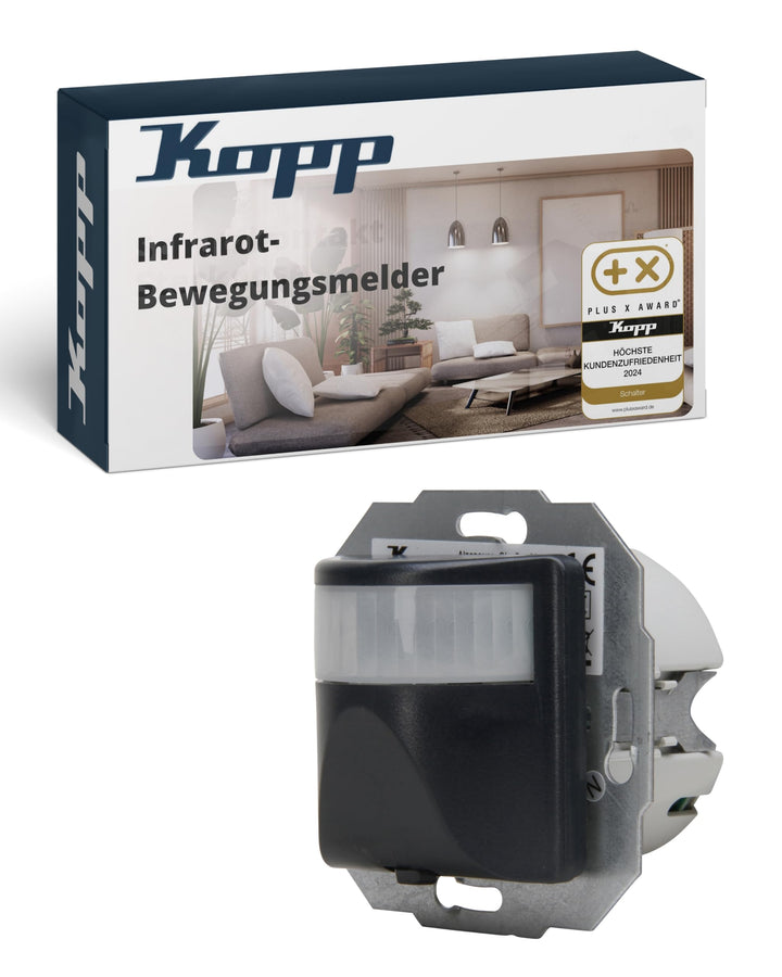 Kopp Infra Control R 180 Grad UP IP 20, 1 Stück, anthrazit, 808405188 3-Draht Anthrazit, 3-Draht Ant