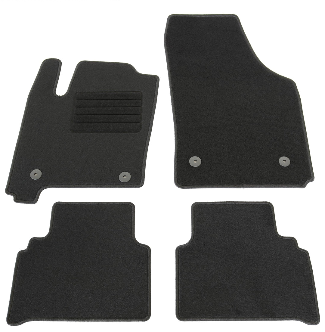 AD Tuning HG10789 Fussmatten Set (4-teilig) Autoteppiche mit 100% Passform