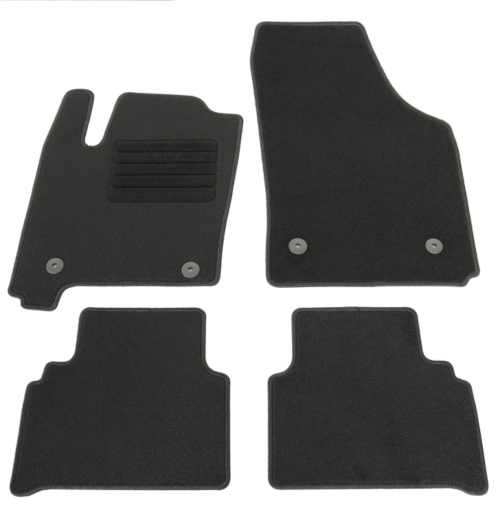 AD Tuning HG10789 Fussmatten Set (4-teilig) Autoteppiche mit 100% Passform