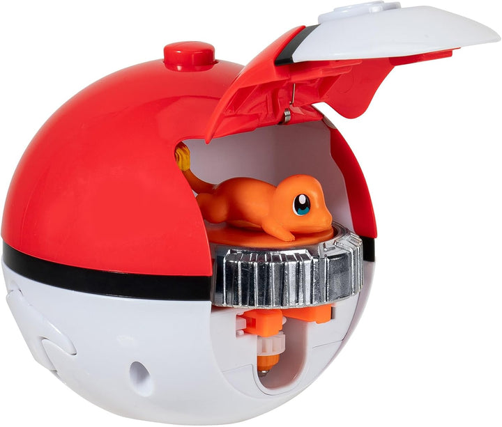 Pokémon PKW4401 - Battle Spinner - Glumanda, offizielles Spielset, Glumanda