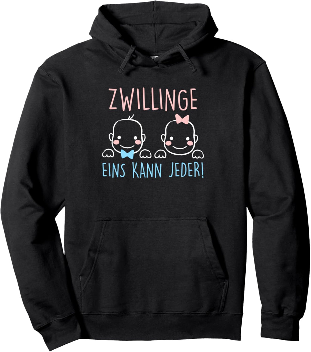 Zwillingseltern Geschwister Mama Papa Zwillinge Pullover Hoodie