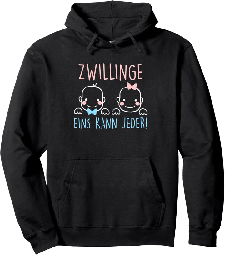Zwillingseltern Geschwister Mama Papa Zwillinge Pullover Hoodie