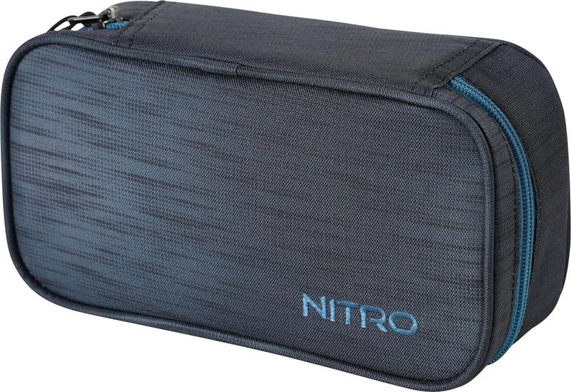 Nitro Pencil Case XL Inkl. Geo Dreieick & Stundenplan, Federmäppchen, Schlampermäppchen, Faulenzer B