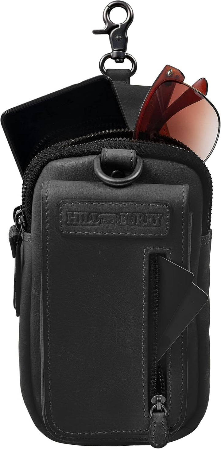 Hill Burry Umhängetasche - Unisex | Echtes Leder | Robuste Verarbeitung und hervorragendes Handling