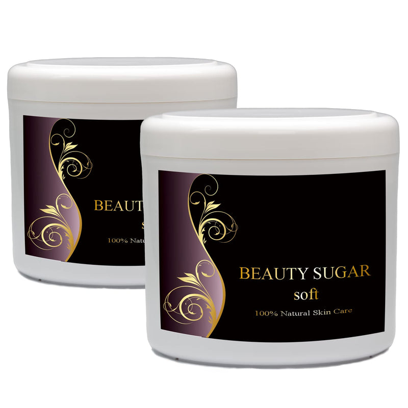 Doppelpack Sugaring Zuckerpaste Beauty Sugar Soft 2x 600g