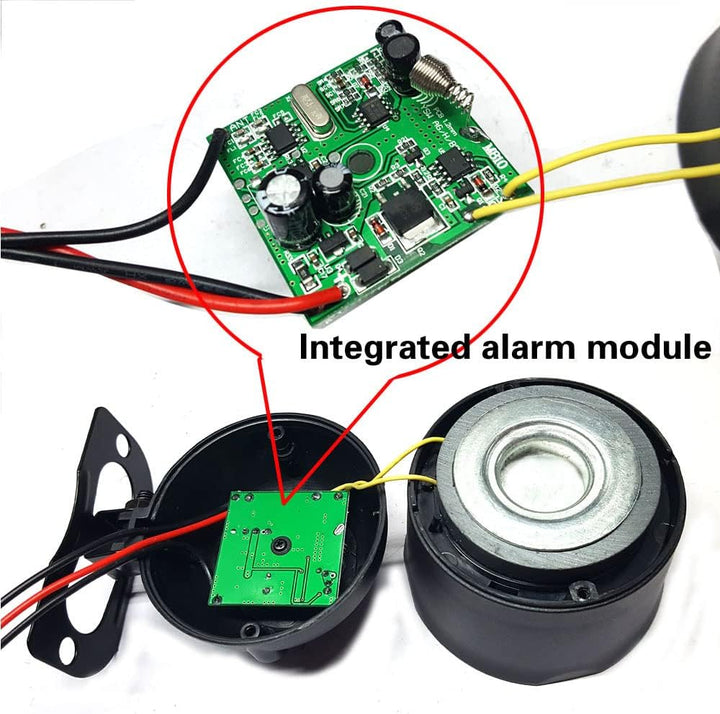 Riloer 12V 20W Cw-8110 Car Anti-Diebstahl-Alarm-Sirene, Automative Sicherheit Horn mit Fernbedienung