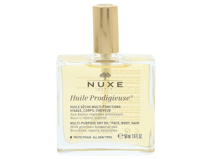 NUXE Huile Prodigieuse – Multifunktions-Trockenöl für Gesicht, Körper und Haar – Alle Hauttypen (1 x
