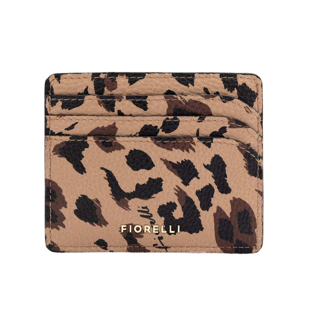 Fiorelli Women's Marnie Gift Box Card Holder Leopard Print, Leopard Print