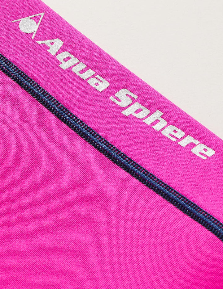 Aqua Sphere Unisex Jugend Stingray Hp Short Sleeve Wetsuit, rosa/Blau, 104 (Herstellergrösse: 2 Jahr