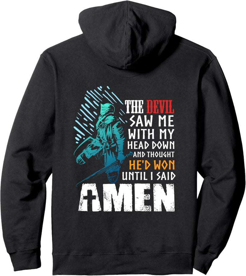 Kreuzritter Spruch Geschenk für Tempel Ritter Pullover Hoodie