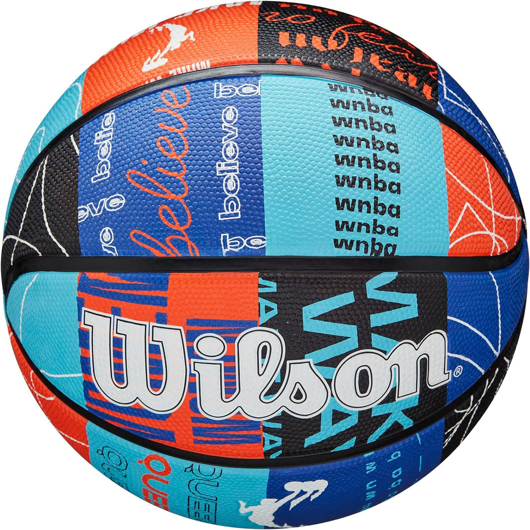 Wilson Unisex-Adult basketballs 6 multicolour, 6 multicolour
