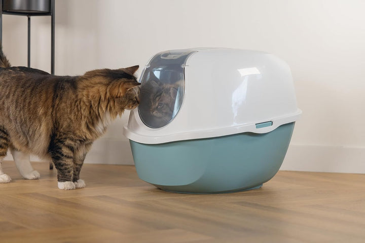 Karlie Katzentoilette Smart Cat L: 52 cm B: 39 cm H: 41 cm Aquarelle Katzentoilette Smart Cat 1, aqu